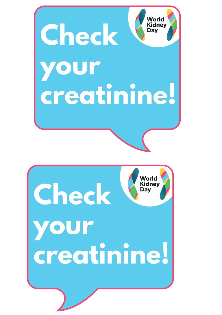 Check your creatinine blue