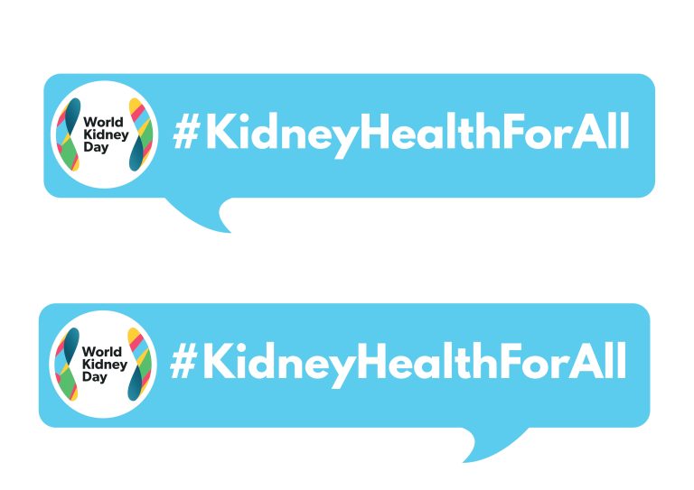 Kidney Health for All blue