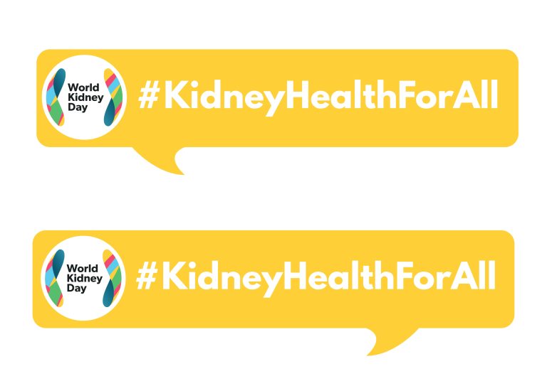 Kidney Health for All yellow