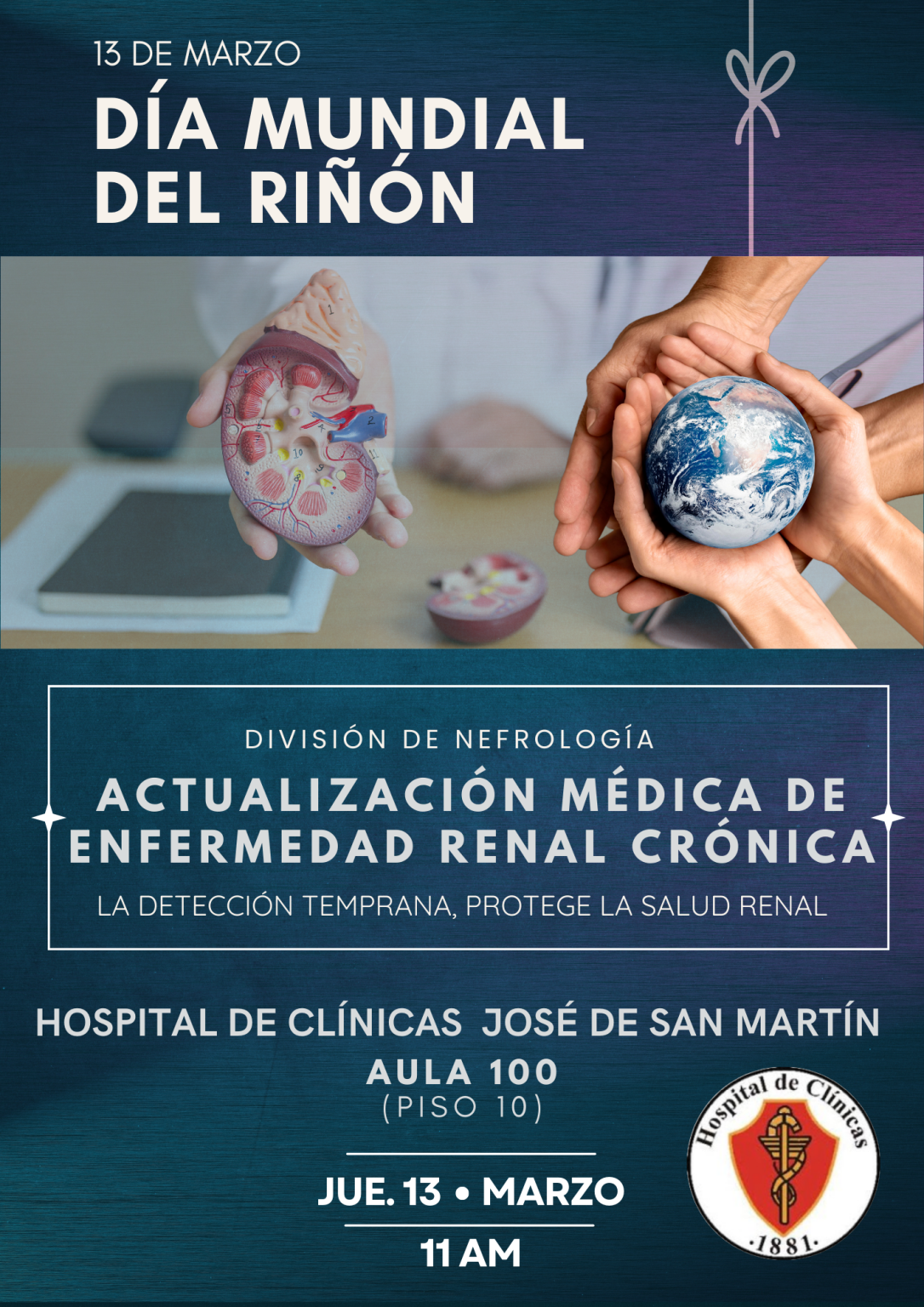 DIA MUNDIAL DEL RINON FLYER MEDICOS