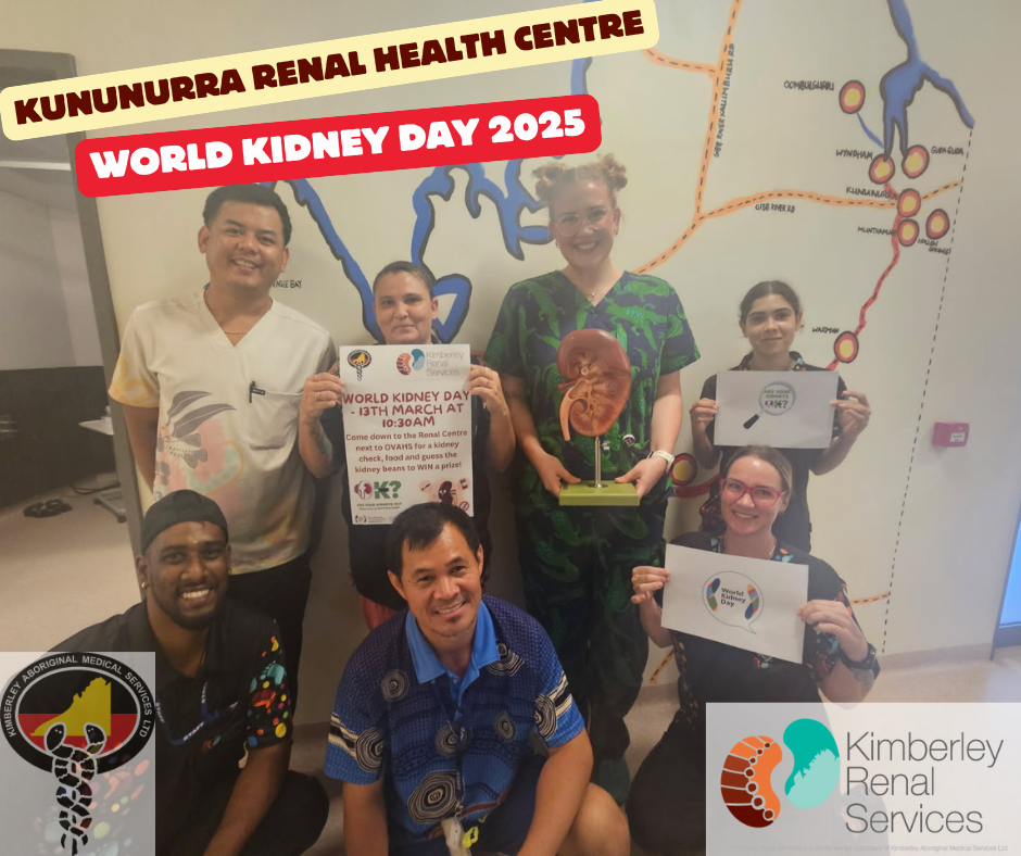 Kununurra Renal Health Centre World Kidney Day 2025